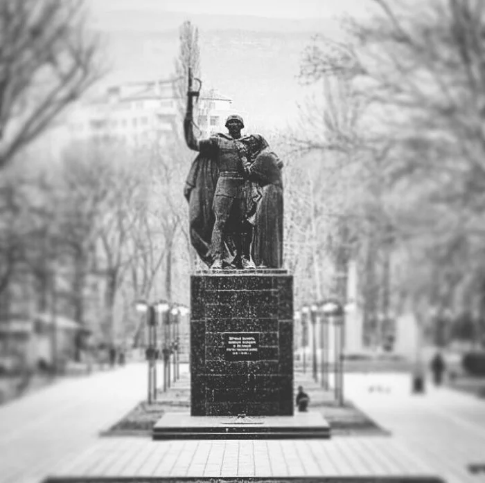 Monument to participants of the Great Patriotic War in Makhachkala, Republic of Dagestan... - Dagestan, Dagestanis, Pride, The Great Patriotic War, May 9 - Victory Day, Thank you, Victory, To be remembered