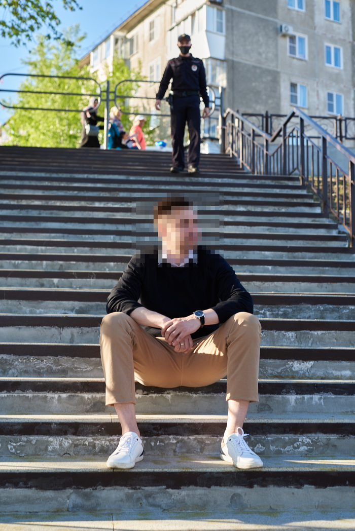 Последний кадр на фотосессии