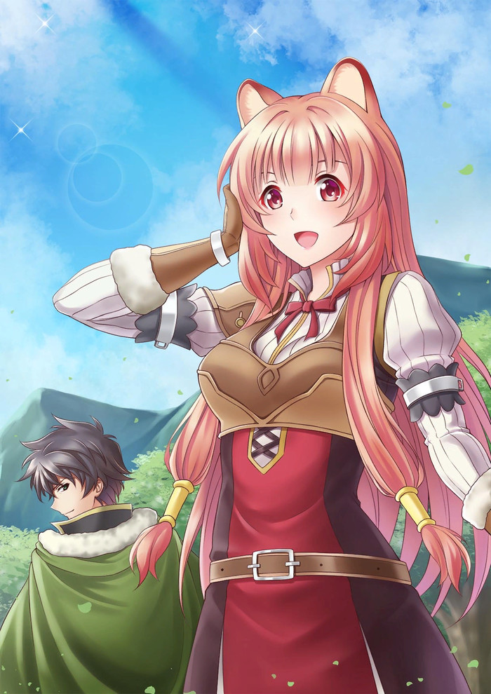 Shield hero Tate no Yuusha no Nariagari, Raphtalia, Naofumi, Animal Ears, Anime Art, 