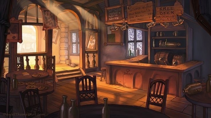 Рыцари. Волки. Таверна