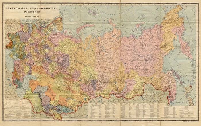 Maps of the Russian Empire and the USSR (high resolution) - Cards, Российская империя, Story, Interesting, the USSR, A high resolution, Map of Russia