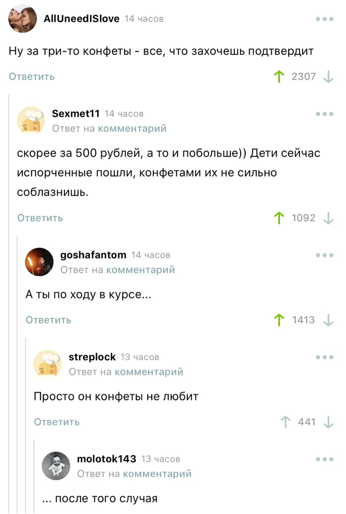 Screenshots of comments - Screenshot, Comments on Peekaboo