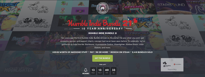 Humble Bundle  Indie Bundle 21 Steam, Humble Bundle,  