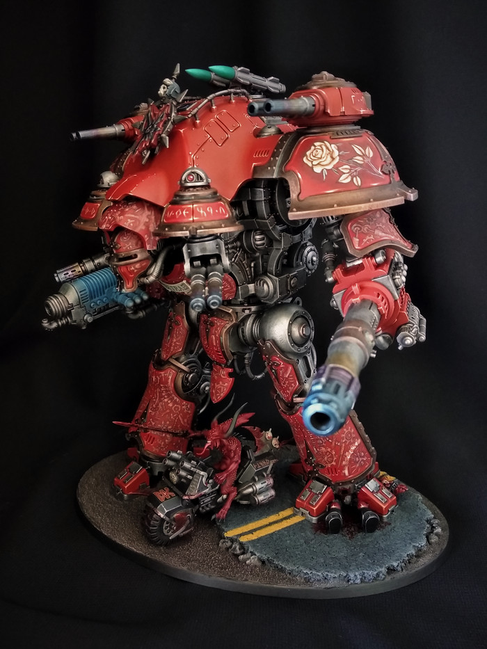   Warhammer 40k, Wh miniatures,  , Imperial Knight, Chaos Knight, 