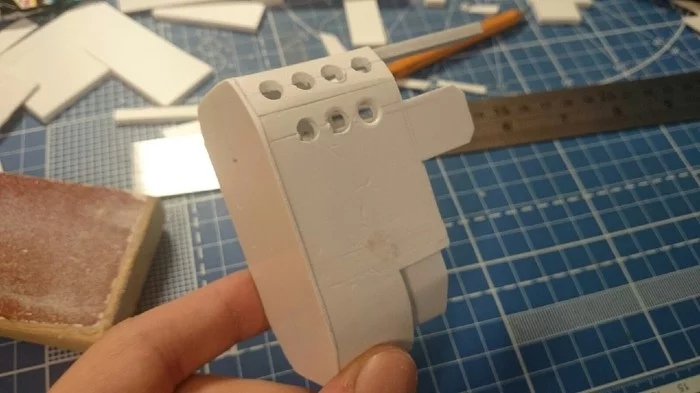 Made RE-45 from Apex:Legends - My, Apex legends, Needlework with process, Longpost