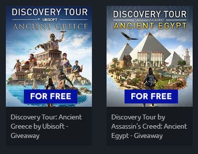 [UPLAY] Assassin's Creed® Sightseeing Tour: Egypt and Greece - Uplay, Freebie, Not Steam, Computer games