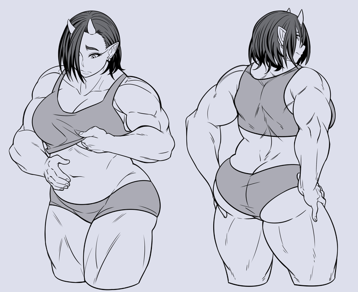 Oga-san ,  , Elf-san wa yaserarenai, Monster Girl,  , , Anime Art