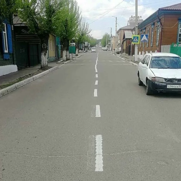 Бурятские дорожники не перестают удивлять - И так сойдет, Тег для красоты, Бурятия, Дорожные рабочие, Из сети, Длиннопост, Дорожная разметка