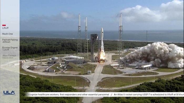 The Atlas V launch vehicle successfully launched from the Cape Canaveral launch site! - Atlas V, NASA, shuttle, Ula, Running, Space, Video, Longpost