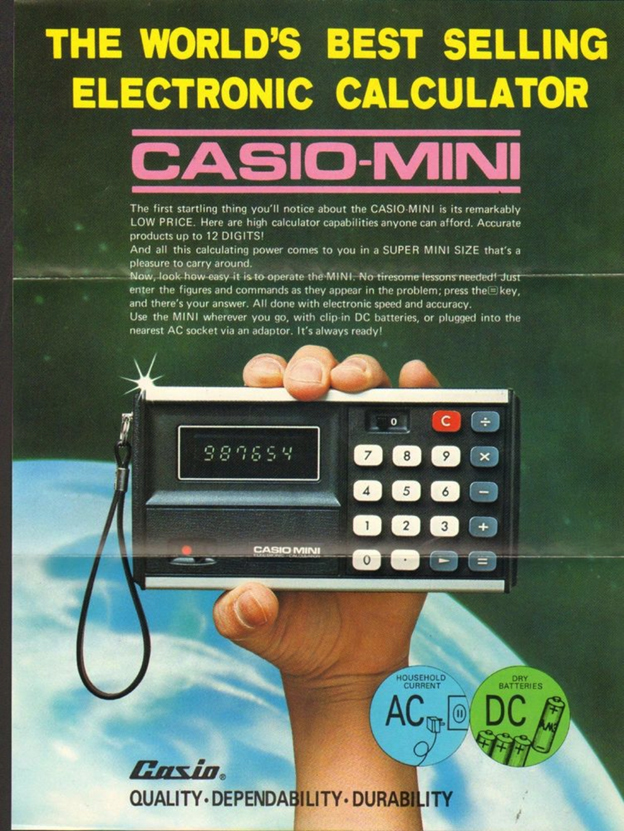 The history of the birth of the CASIO brand - Japan, Electronics, Livejournal, Casio, Longpost