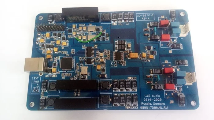 Another device in self-isolation: ADC on CS5381 - My, Hobby, ADC, Longpost