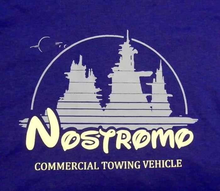 Олдскулы не ржавеют... - Nostromo, Чужой, Walt Disney Company, Логотип