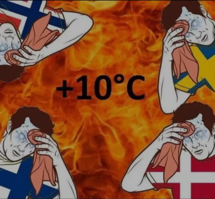 Summer has come to the Scandinavian Peninsula - Humor, Reddit, Weather, Scandinavia