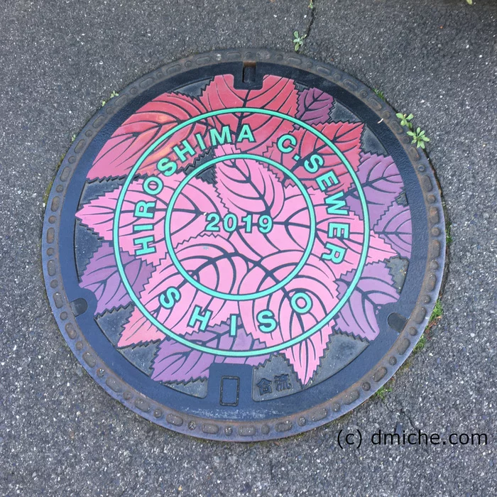 Reply to the post “Beautiful sewer manholes” - My, Travels, Sewer hatch, The photo, Japan, Hiroshima, Osaka, Tokyo, Reply to post, Longpost