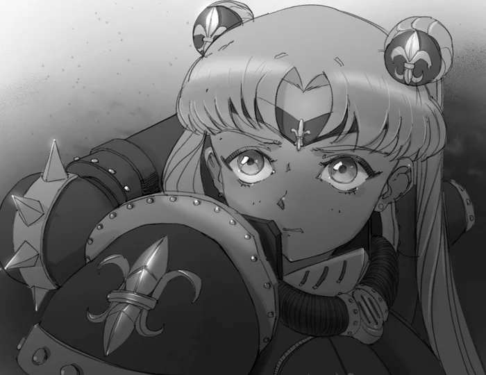 Crossover - Warhammer 40k, Wh Art, Adepta Sororitas, Crossover, Sailor Moon, Anime art, Sailormoonredraw