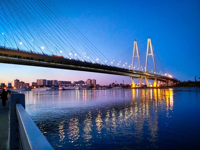 Peter from an unusual angle - My, Saint Petersburg, Bridge, White Nights, Mobile photography, Longpost