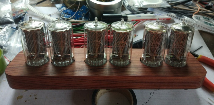 Мои самые большие часы Nixie clock на Z5660M Часы, Ламповые часы, Nixie clock, Своими руками, Самоделки, Интерьер, Декор, Длиннопост, Рукоделие с процессом