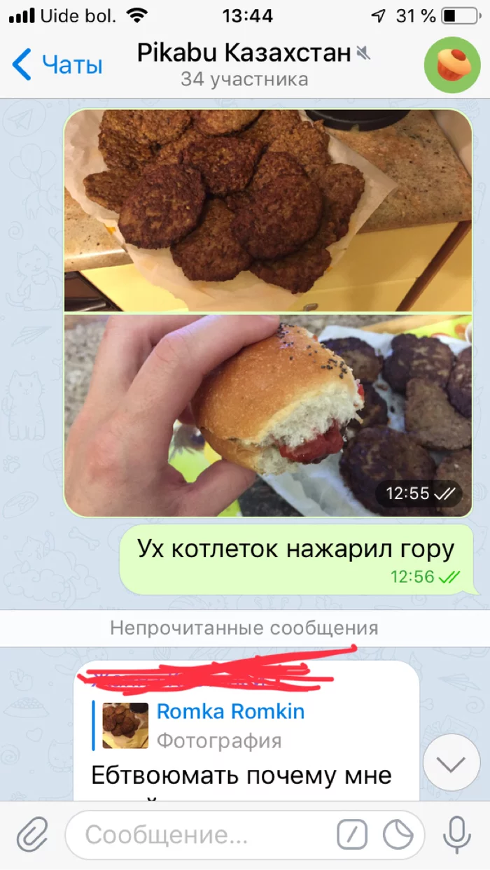 Cry from the heart) - Peekaboo, Kazakhstan, Pasta cutlets mashed potatoes, Comments, All good, Longpost, Correspondence, Screenshot