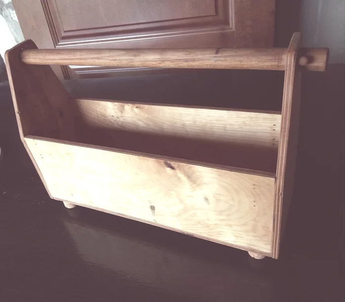 Portable tool box - My, Rukozhop, Tool box, Homemade, Longpost, Needlework without process