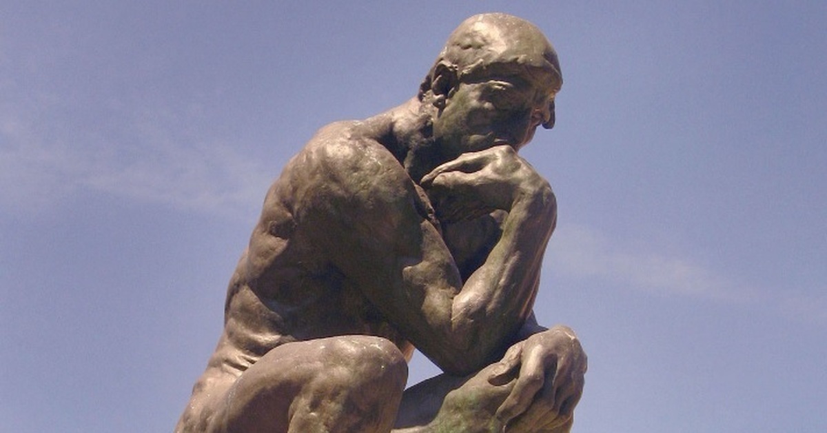 Статуя Мыслитель Микеланджело