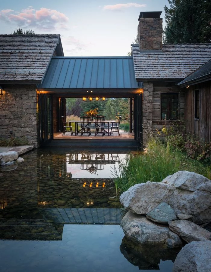 To eat aesthetically - House, Canteen, Nature, Interior, USA, Wyoming