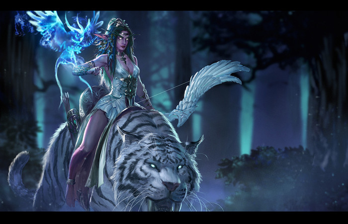 Фан-арт Тиранды.Автор: jianing hu