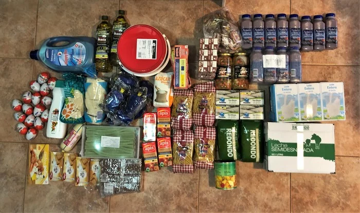 Grocery set in Spain - My, Ration, Grocery kit, Spain, Quarantine, Coronavirus