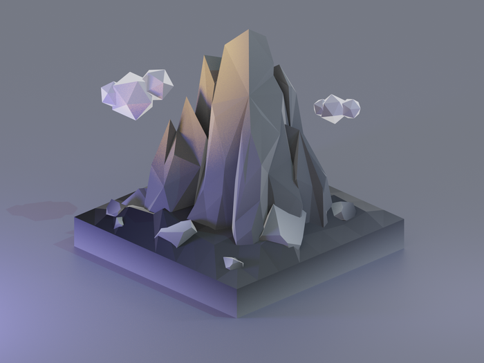  Low Poly Low poly, 3D, ,  , Blender