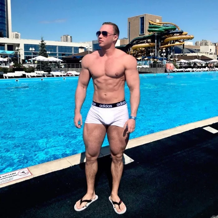 Sergey Skolskiy - Sergey Skolskiy (@Sergey_Skolskiy) - My, Fitness, Body-building, Guys, Men, Muscle, Sexuality, Torso, Longpost