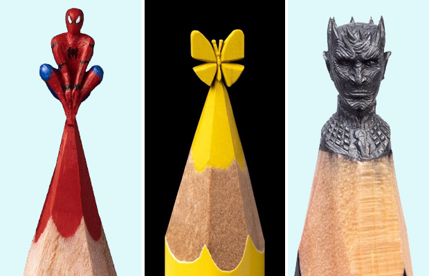 Набор художественных цветных карандашей Drawing в металлическом пенале