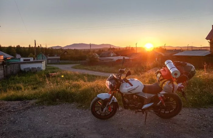 Wherever you look, or a solo trip on the Stels Flame 200 across half of Russia (2018). Part 6 - My, Moto, Ural, Kachkanar, Motorcycle travel, Travel across Russia, Motorcyclists, Stels Flame 200, Longpost, City of Serov