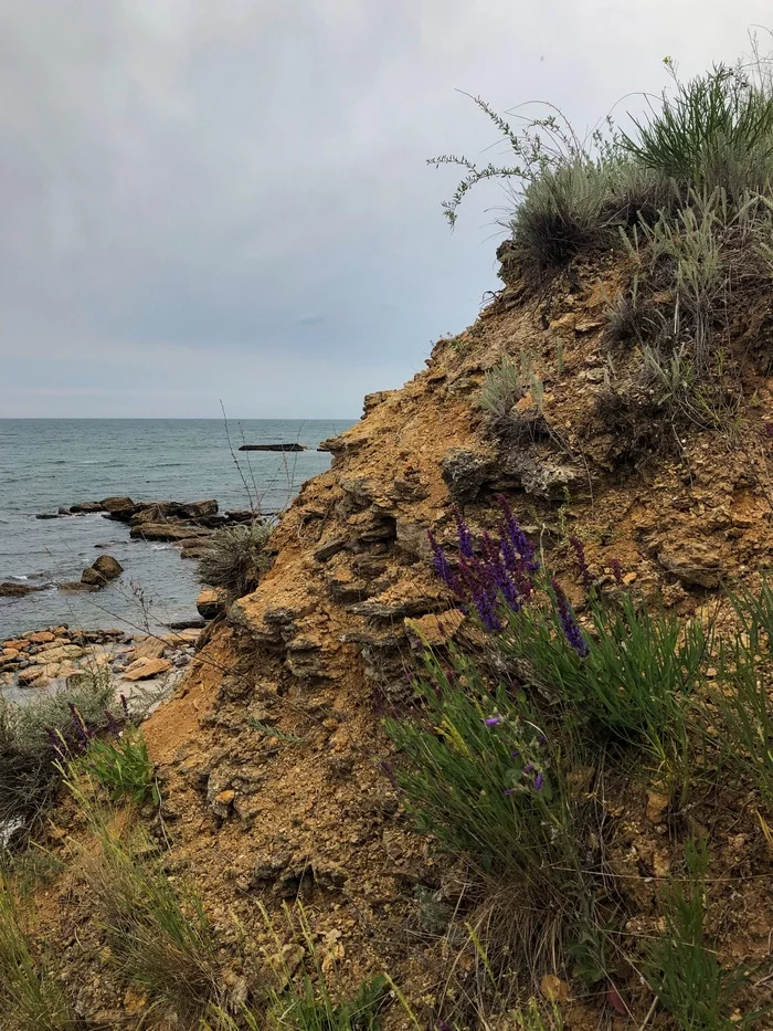 By the Black Sea - My, Black Sea, Nature, Sea, Coast, Longpost