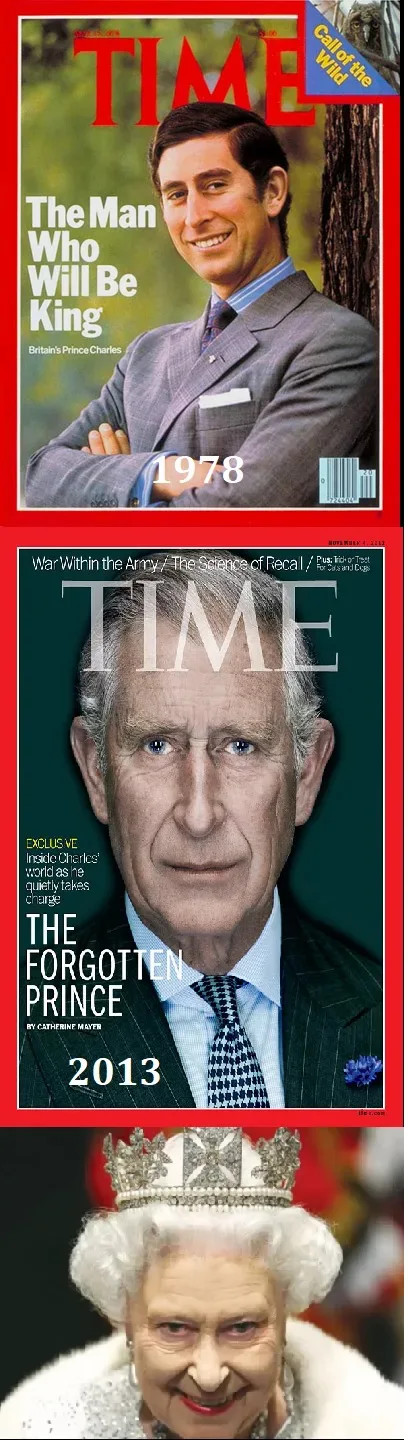 Not so fast - 9GAG, King Charles III (Prince Charles), Queen Elizabeth II, It Was-It Was, Time Magazine