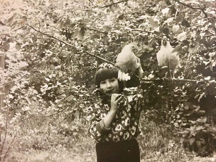 chicken mama - My, How I spent summer, 80-е, Old photo, Childhood memories, Real life story, Summer