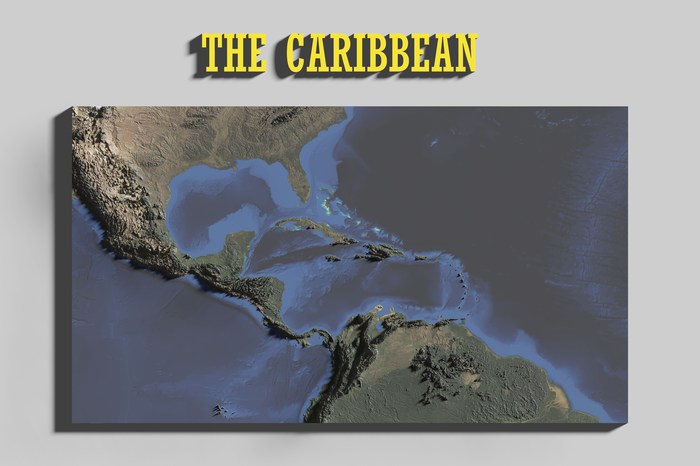 Caribbean [High Definition] - My, Cards, Interesting, Art Card, Render, Caribs