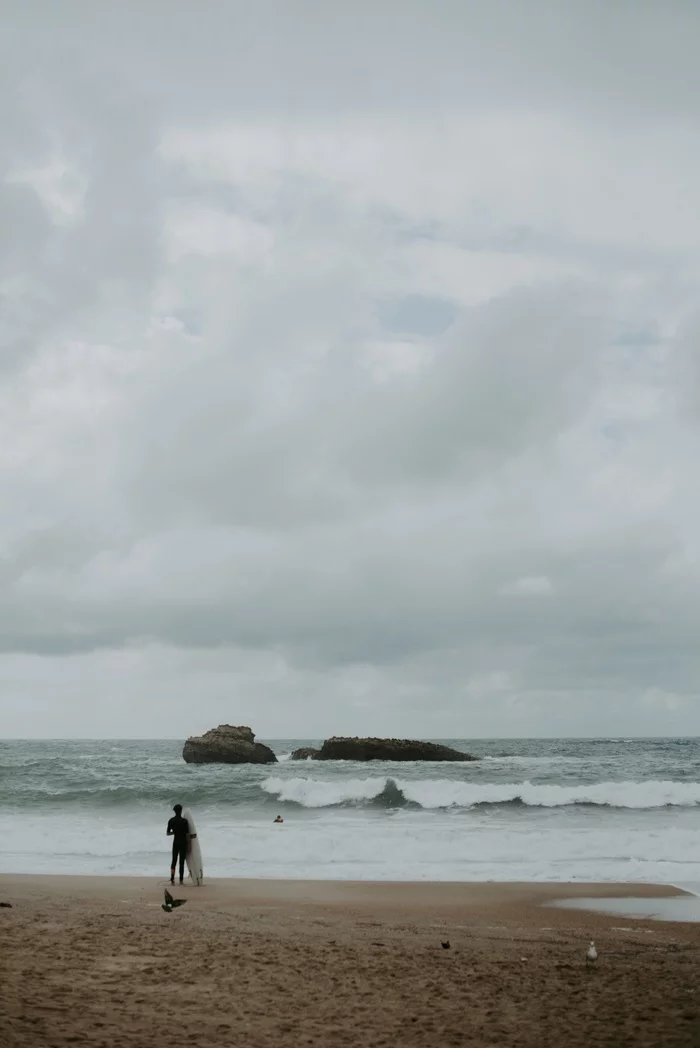 Surfers in Biarizz - My, Surfing, Travels, Longpost