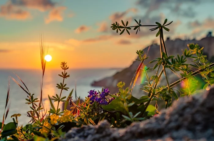 Crimean sunset - Sunset, Crimea