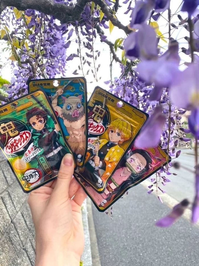 Hunting for snacks using the Demon Cleaver Blade - My, Faid Eyren, Kimetsu no yaiba, Merch, Merchandising, Japan, Longpost