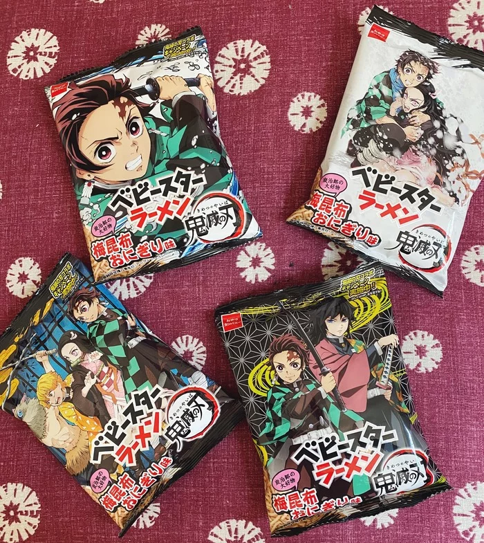 Hunting for snacks using the Demon Cleaver Blade - My, Faid Eyren, Kimetsu no yaiba, Merch, Merchandising, Japan, Longpost