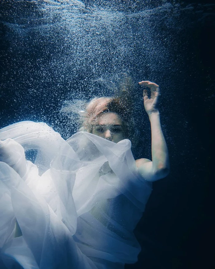 In water - My, The photo, PHOTOSESSION, Longpost, Underwater photography, Girls