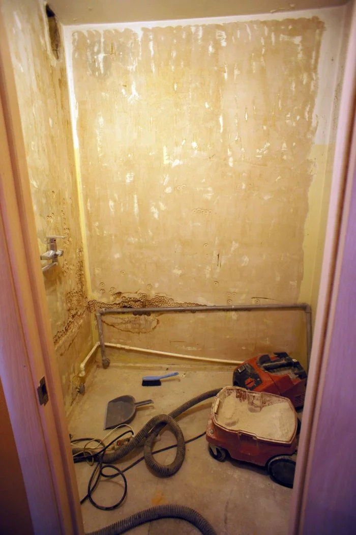 Bathroom renovation, super-economy option (crisis, post-Covid) - My, Bathroom renovation, Krasnoyarsk, Courage and not dementia, Longpost