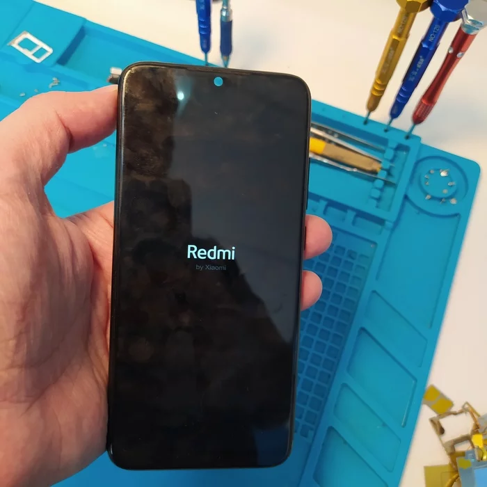 Xiaomi Redmi Note 7 does not turn on - My, Ulyanovsk, Ремонт телефона, Repair of equipment, Xiaomi, The strength of the Peekaboo, Repair, Longpost