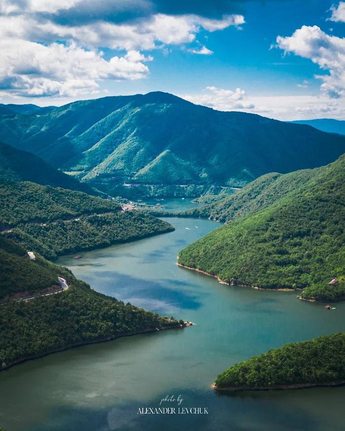 Vycha Reservoir, Bulgaria - My, The mountains, Bulgaria, The photo