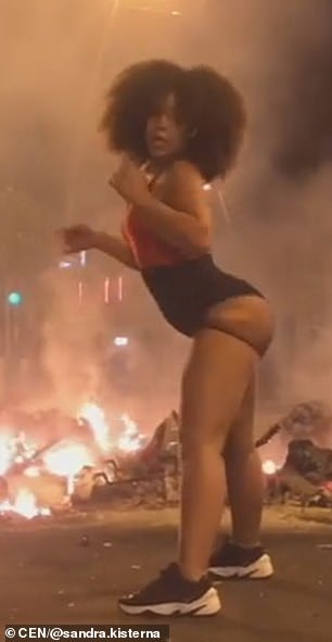 Nice try, but... - Barcelona (city), Catalonia, Protest, Pogrom, Twerk, Death of George Floyd, Fake