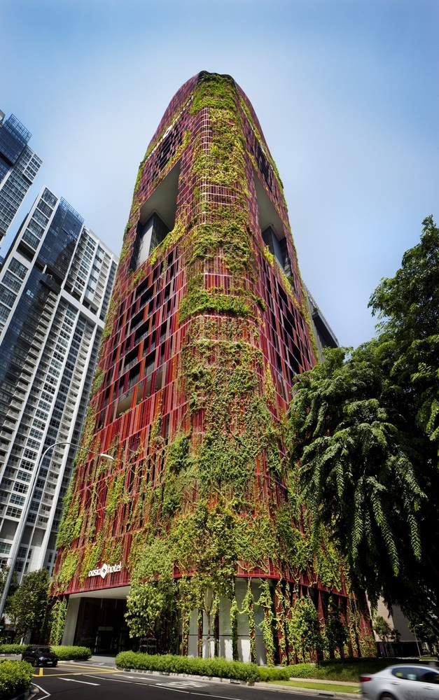 Oasis Hotel Singapore - Singapore, Architecture, Ecology, Longpost