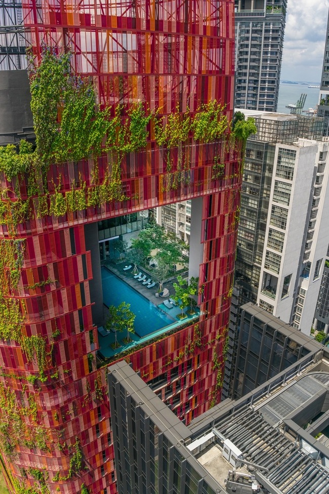 Oasis Hotel Singapore - Singapore, Architecture, Ecology, Longpost