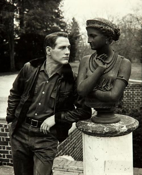 Kings of old Hollywood. - beauty, Celebrities, Hollywood golden age, The photo, Black and white, Paul Newman, Longpost