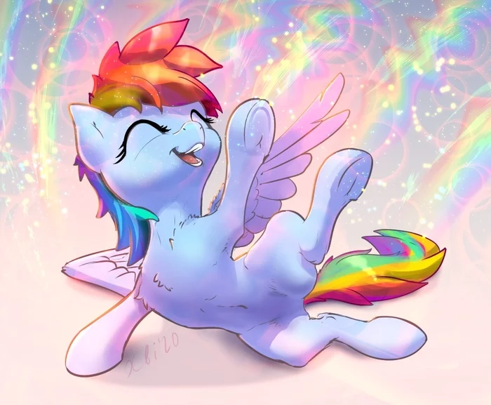 XD Hillarious - My little pony, Xbi, Rainbow dash