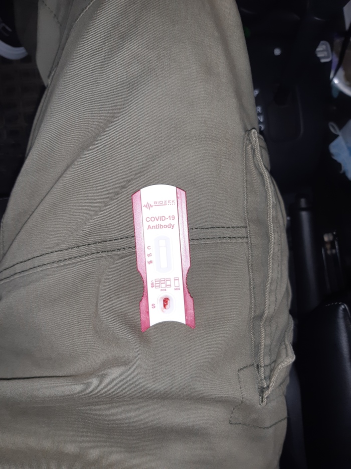 Сегодняшний мой тест