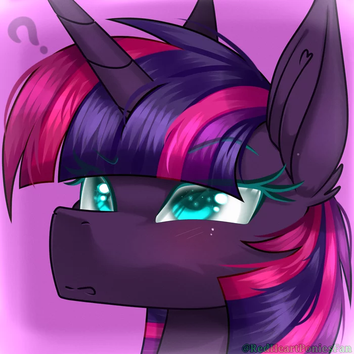 Твайпест - My Little Pony, Tempest Shadow, PonyArt, Icon